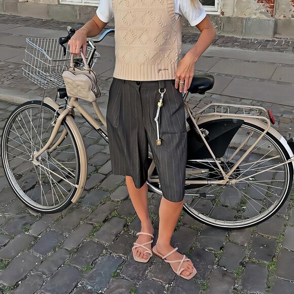 Women's All Cream Soft Flat Toe Ring Style Thongs Cross Strap Slide Sandal Shoes - Picture 2 of 5